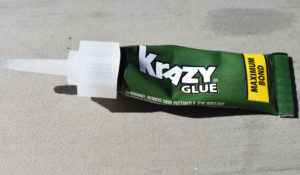 photo of Krazy Glue tube
