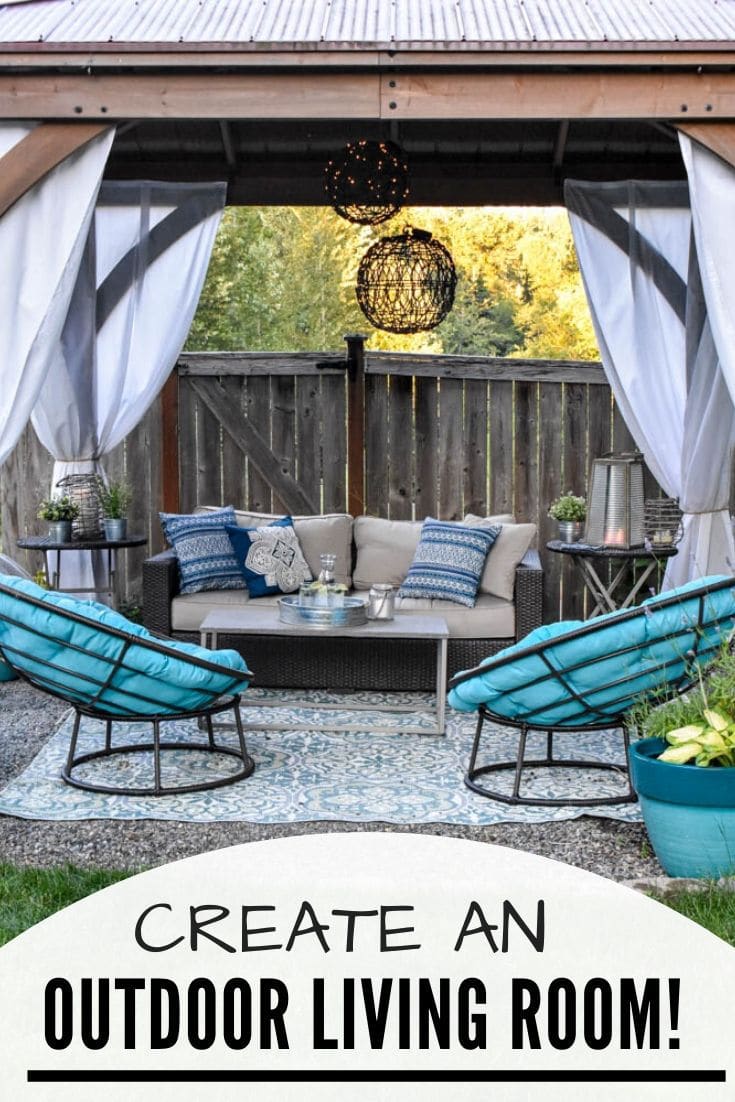 Outdoor Living Room Reveal! - Jessica Welling Interiors