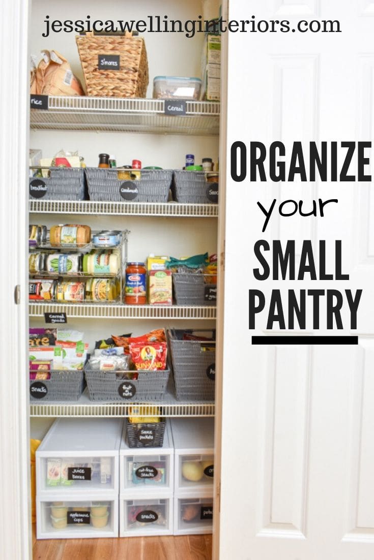 A Messy Girl's Guide to an Organized Pantry - Jessica Welling Interiors