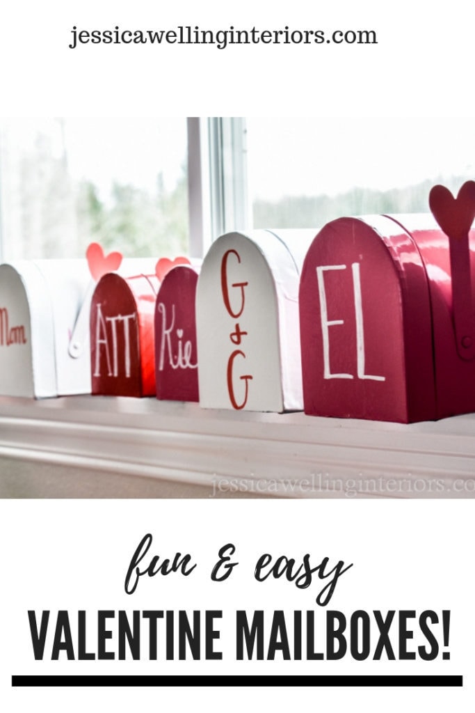 image of personalized valentine mailboxes