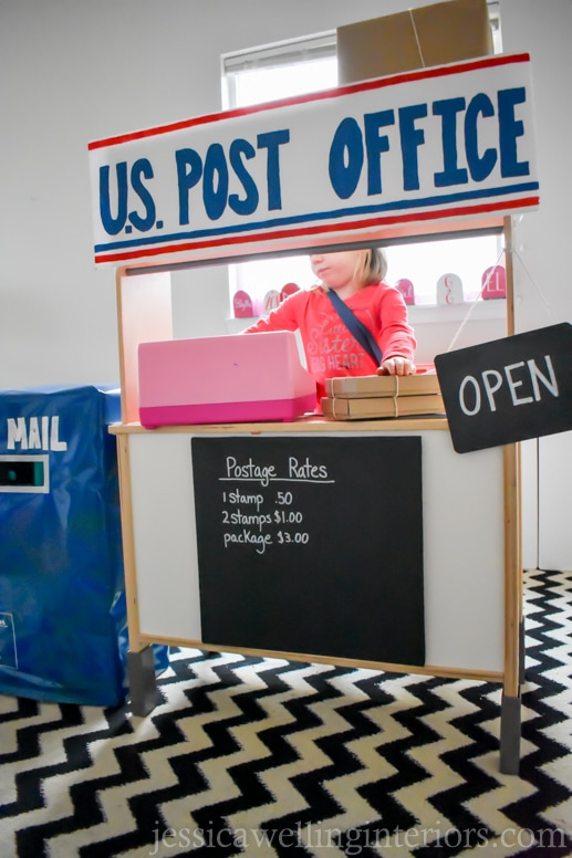 Set up a Play Post Office! Jessica Welling Interiors