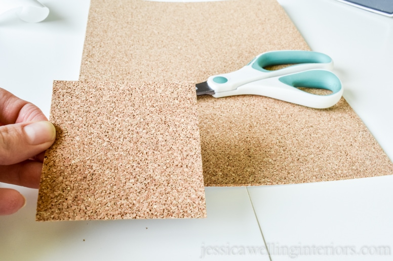 image of self-adhesive cork sheet