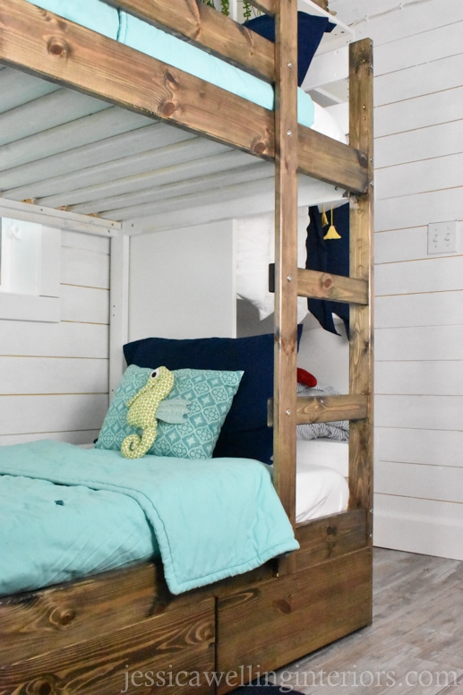 A Very Beachy Bunk Room Part Ii Jessica Welling Interiors