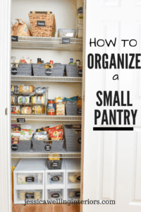 A Messy Girl's Guide to an Organized Pantry - Jessica Welling Interiors