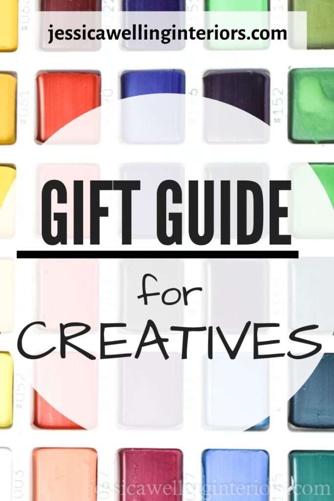 Gift Guide for Creatives: close-up of watercolor paint palette gifts for women