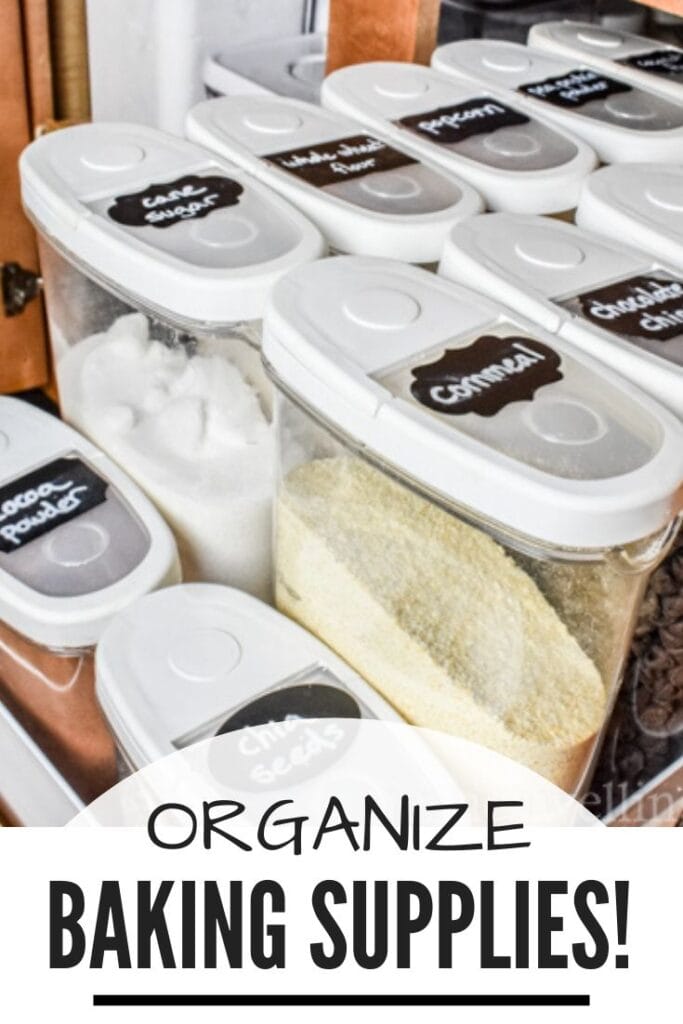 How to Organize Baking Supplies - Jessica Welling Interiors