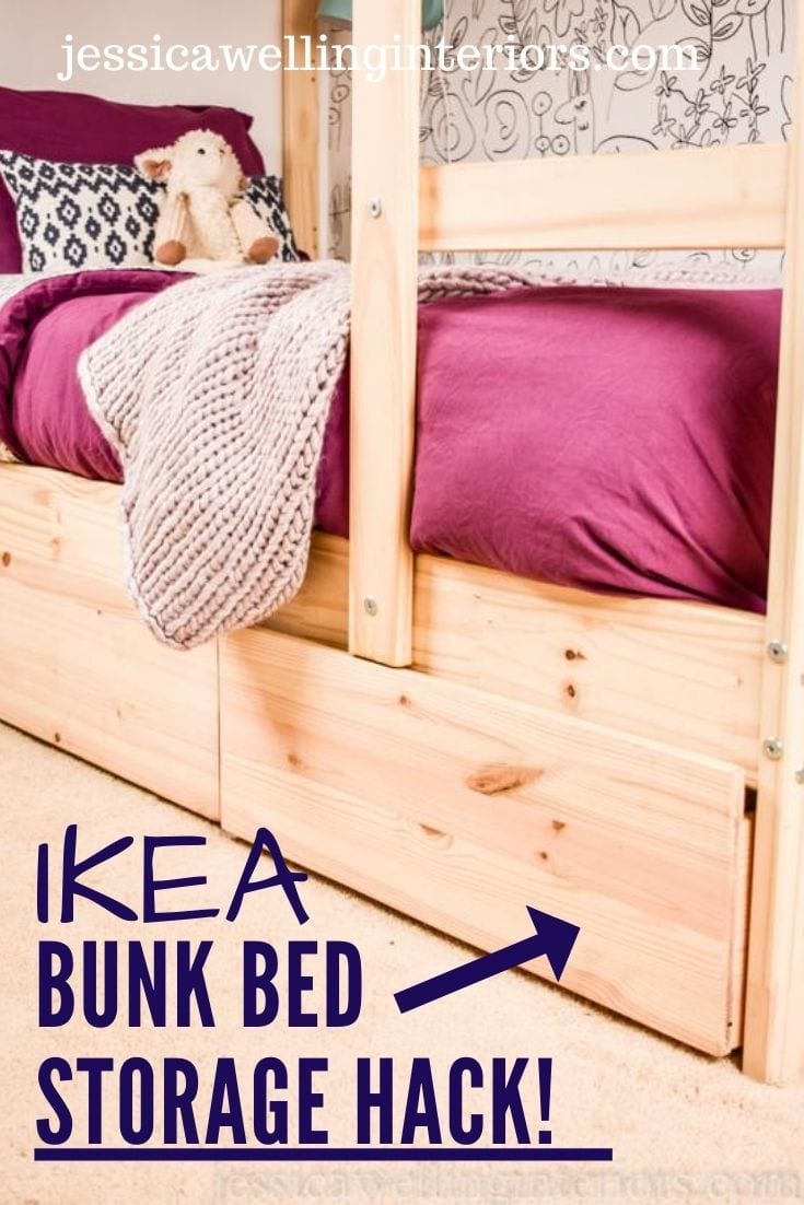 Under Bed Storage for Kids A Simple IKEA Hack Jessica Welling Interiors