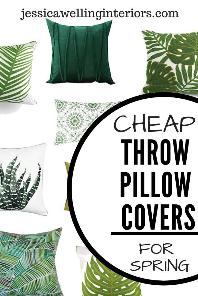 Affordable throw pillow outlet covers