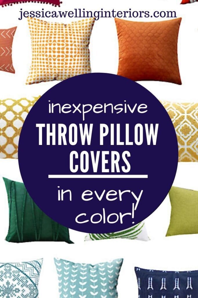 Cotton Blush Stripe Pillow Cover // Pink Blush Peach Pillow  // Modern Farmhouse Pillows // Decorative Throw Pillow