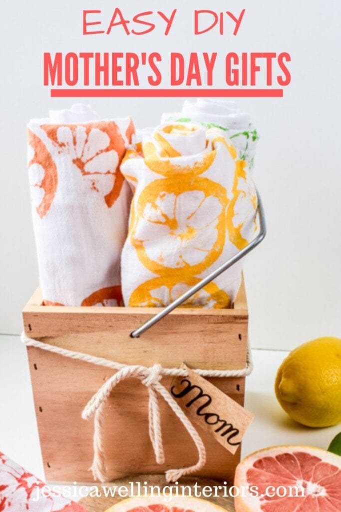 Citrus tree towels embroidery lemon orange dish cloths tea towels European  cotton hand towel unique gift idea for mom grammy sister - NORDLINEN