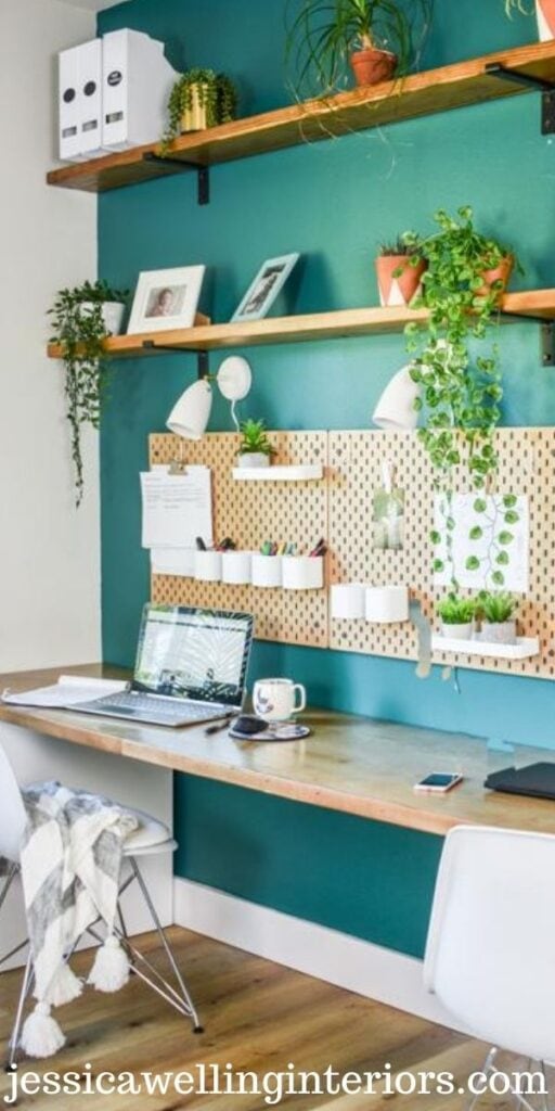 Simple Diy Ikea Desk Tutorial, Desk That Folds Into Wall Ikea