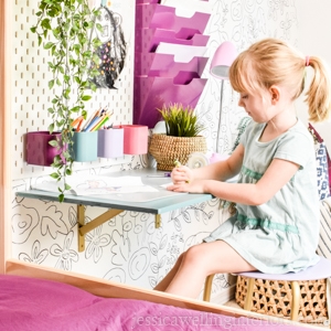 Kids Homeschool / Room Desk Idea — A L A N A . D A W N