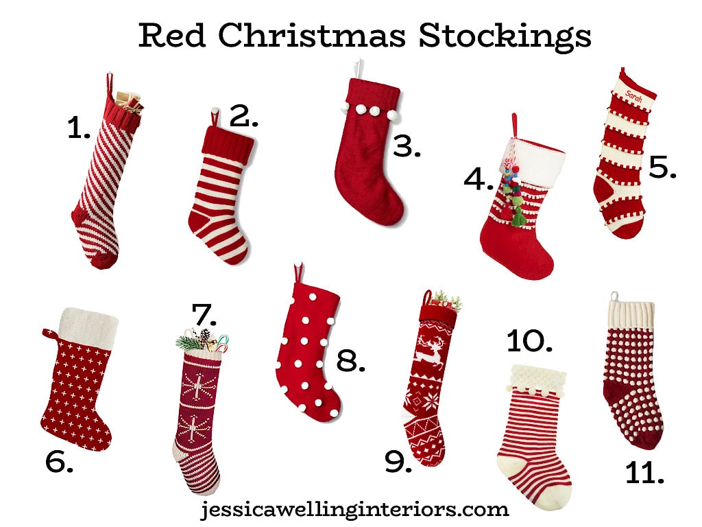 Boho Christmas Decor: Modern Stockings Under $30! - Jessica Welling ...