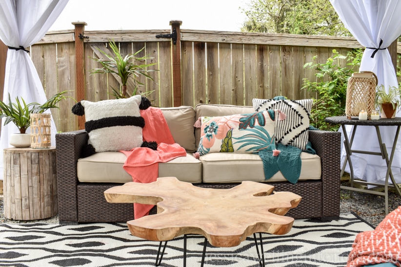 Boho patio cushions new arrivals