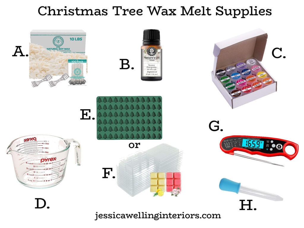 Christmas Tree Wax Melts - Sweet C's Scents