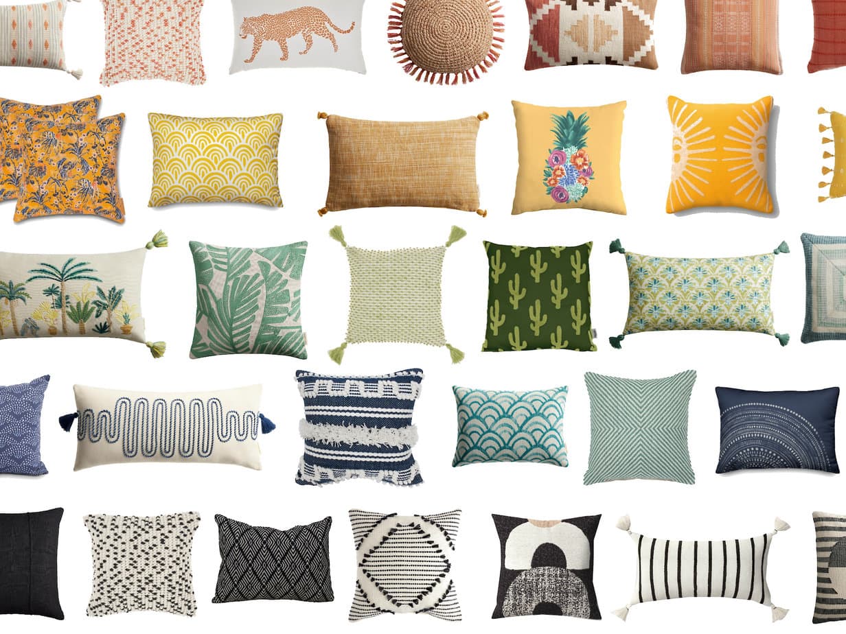 The Best Boho Outdoor Pillows for 2023!
