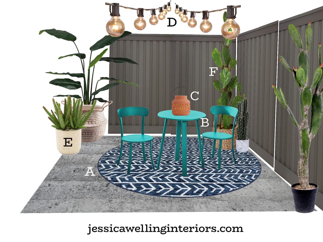 7 Small Patio Decor Ideas to Steal! - Jessica Welling Interiors