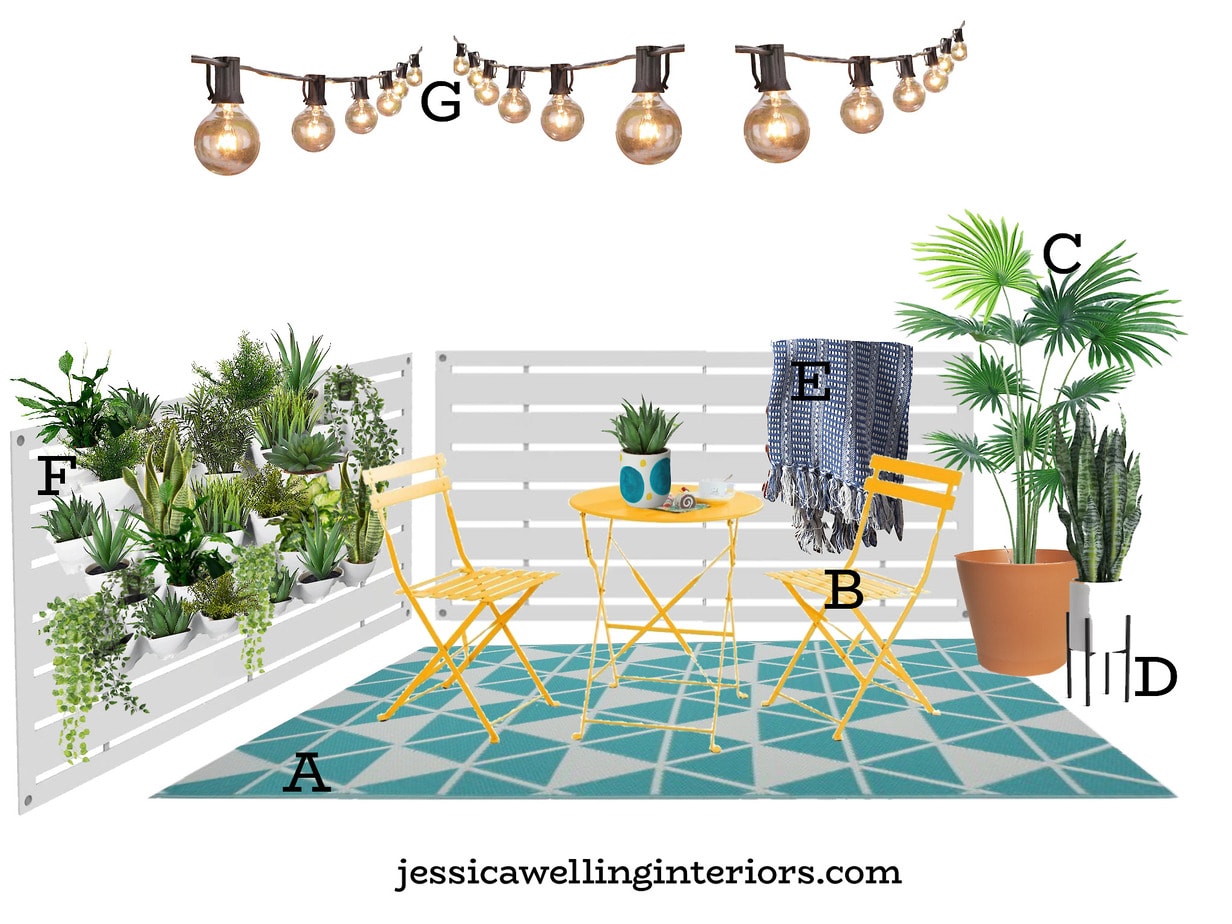 7 Small Patio Decor Ideas to Steal! - Jessica Welling Interiors