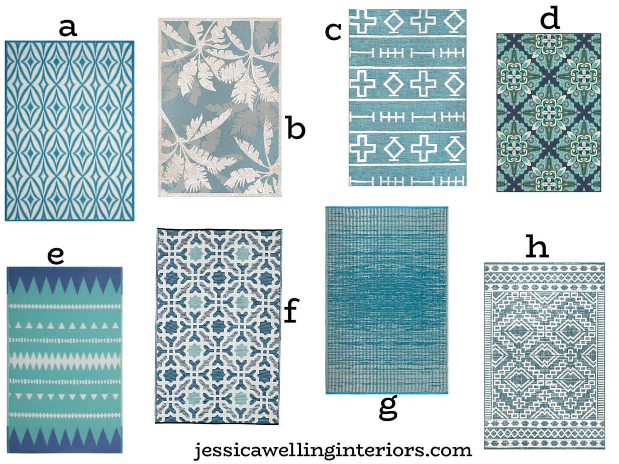 The Best Blue Outdoor Rugs 2024 Jessica Welling Interiors   Teal Aqua Outdoor Rugs 1 1536x1152 