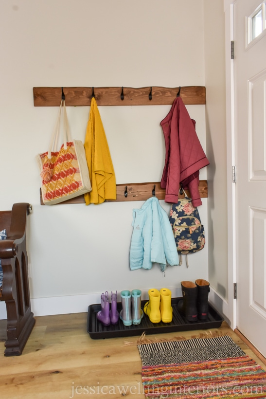 Ideas for hanging discount coats in hallway