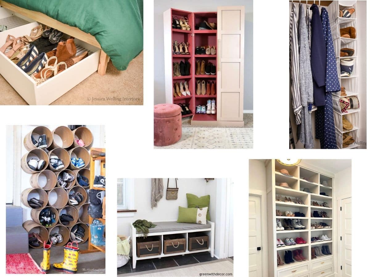 20 Brilliant Shoe Storage Ideas