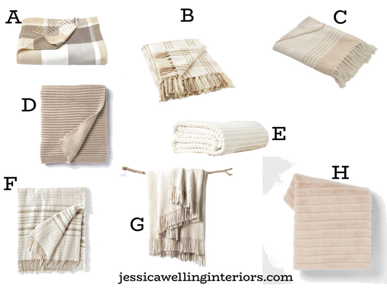 The Best Fall Throw Blankets Under 30 Jessica Welling Interiors