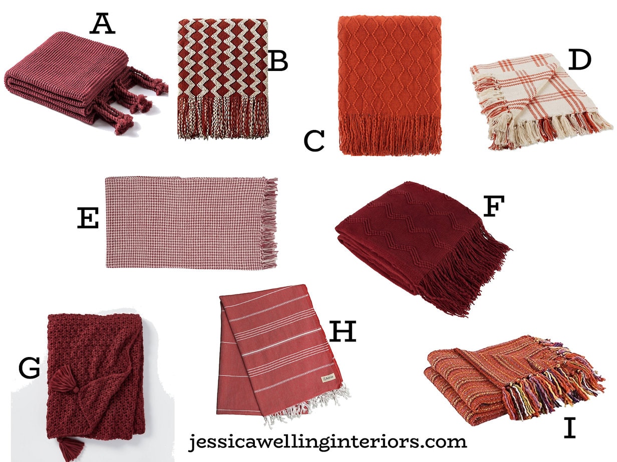 The Best Fall Throw Blankets Under 30 Jessica Welling Interiors