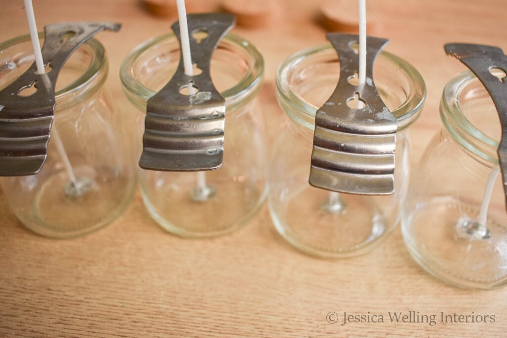 DIY Christmas Tree Scented Candles - Jessica Welling Interiors