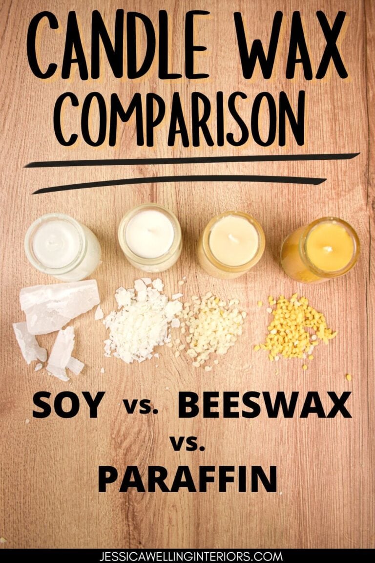 What Is The Best Wax For Candles? Soy Vs. Beeswax Vs. Paraffin ...