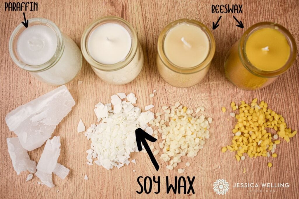  Palm Wax Candle Making Kits, 2 LB Natural Palm Wax for Candle  Making Without The Need for Melting, DIY Scented Candle Making Kits with  Melting Pot, Glass Jars, Wicks, Wax Dyes