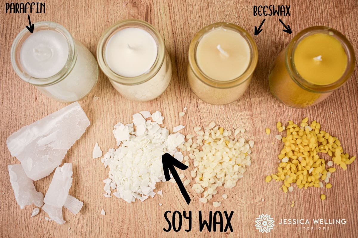 What Is The Best Wax For Candles? Soy Vs. Beeswax Vs. Paraffin ...