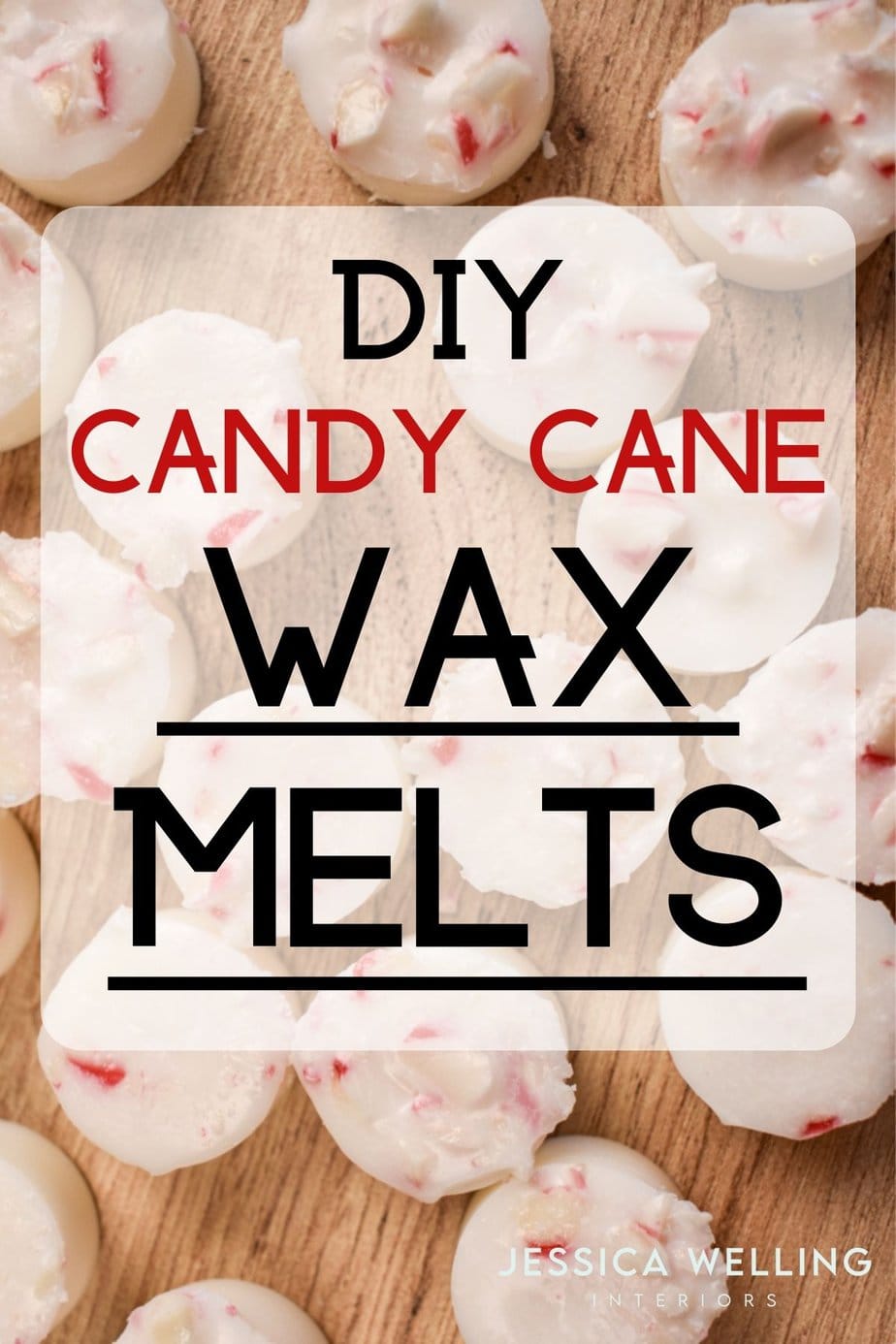 DIY Candy Cane Wax Melts Jessica Welling Interiors