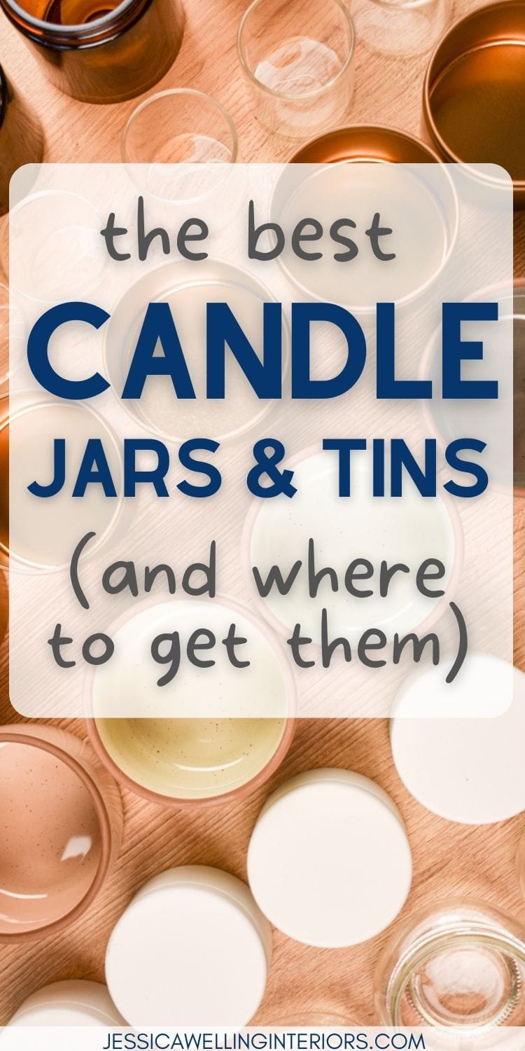 The Best Candle Jars & Tins & Where to Get Them (2024) Jessica