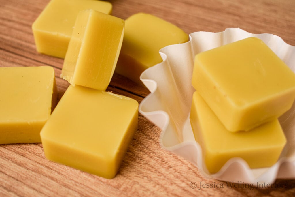 DIY Beeswax Wax Melts - Jessica Welling Interiors