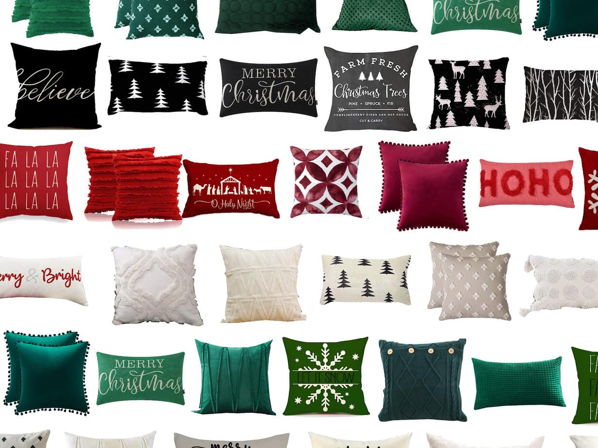 The Best Amazon Christmas Pillow Covers Under $15!