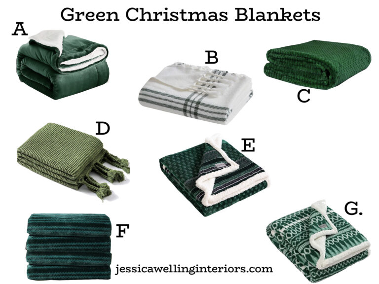 The Best Christmas Blankets Under 30 (2024) Jessica Welling Interiors