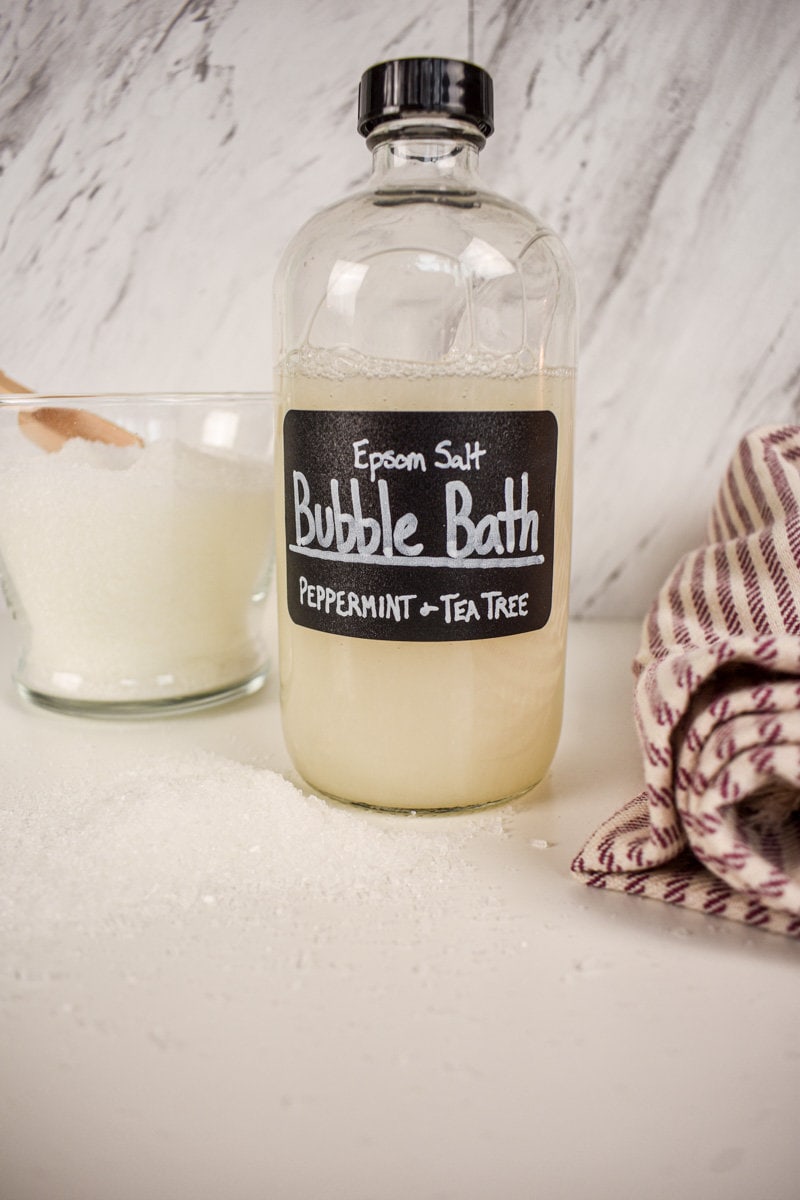 DIY Bubble Bath with Epsom Salt Jessica Welling Interiors