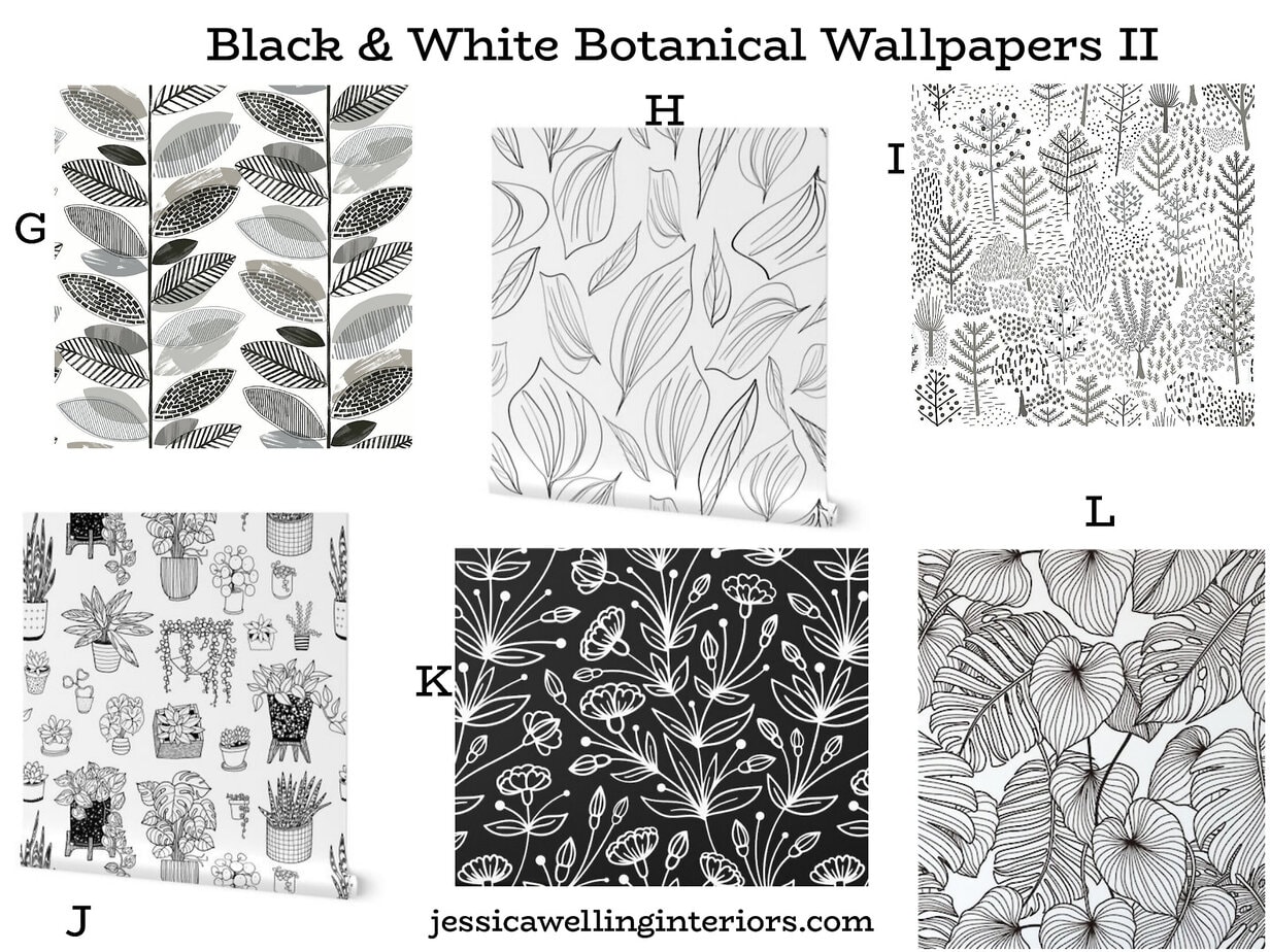 60 Stunning Botanical Wallpaper Prints (2024) Jessica Welling Interiors