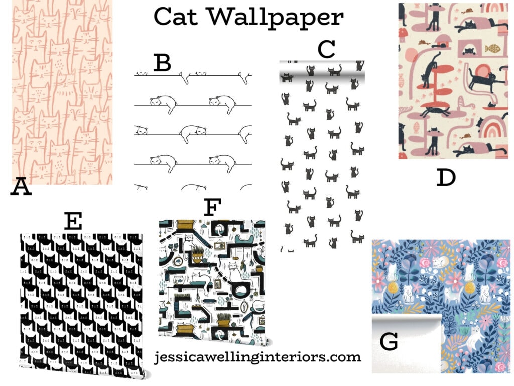 Cat Wallpaper for Girls: collage of fun wallpapers with cats