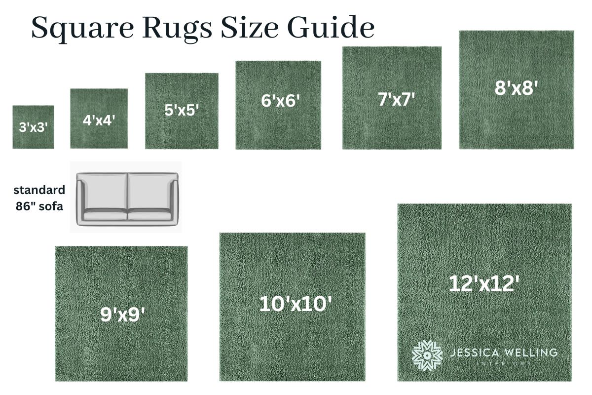 Standard Rug Sizes The Right Sized Rug for Every Room Jessica