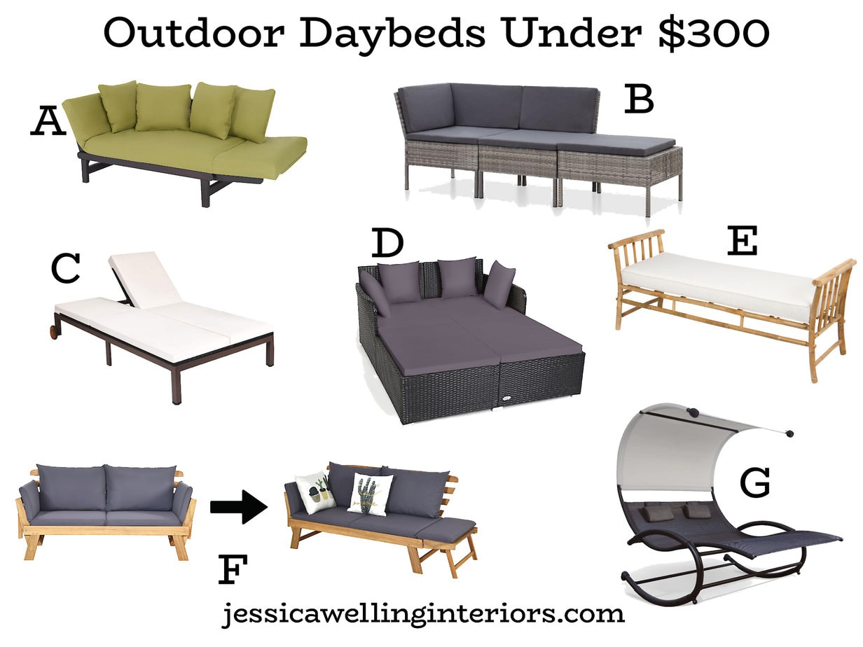 The Best Outdoor Daybeds For Every Budget 2024 Jessica Welling   Outdoor Daybeds Under300 2 