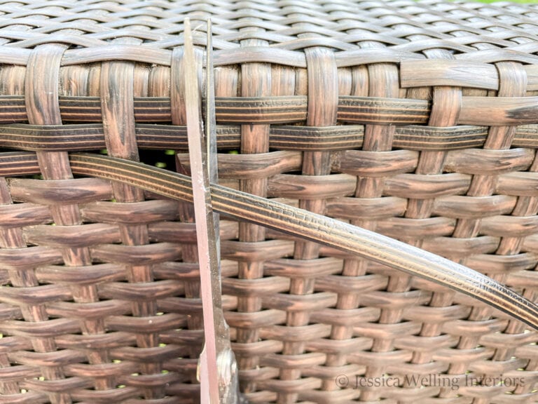 Wicker Furniture Repair Guide Jessica Welling Interiors