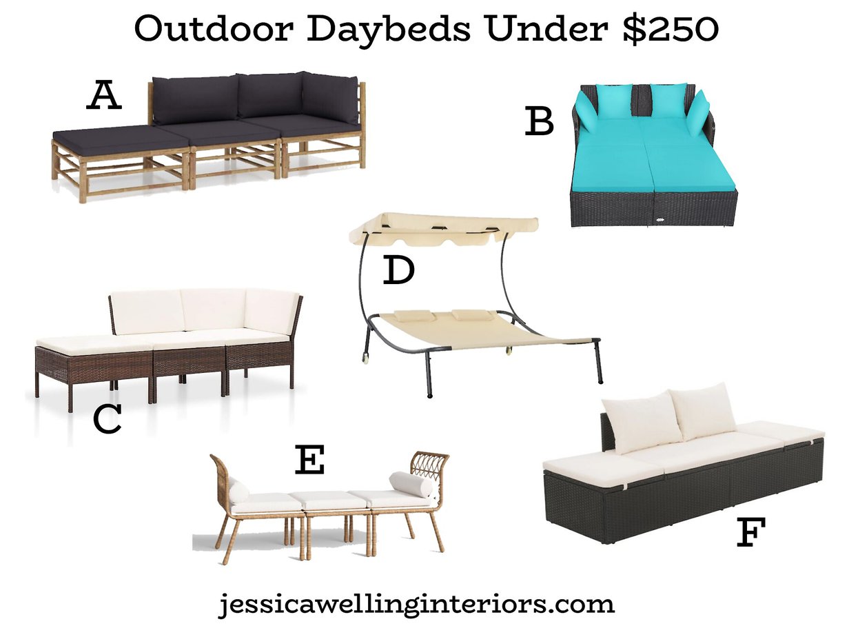 The Best Outdoor Daybeds For Every Budget 2024 Jessica Welling   Outdoor Daybeds Under 250 