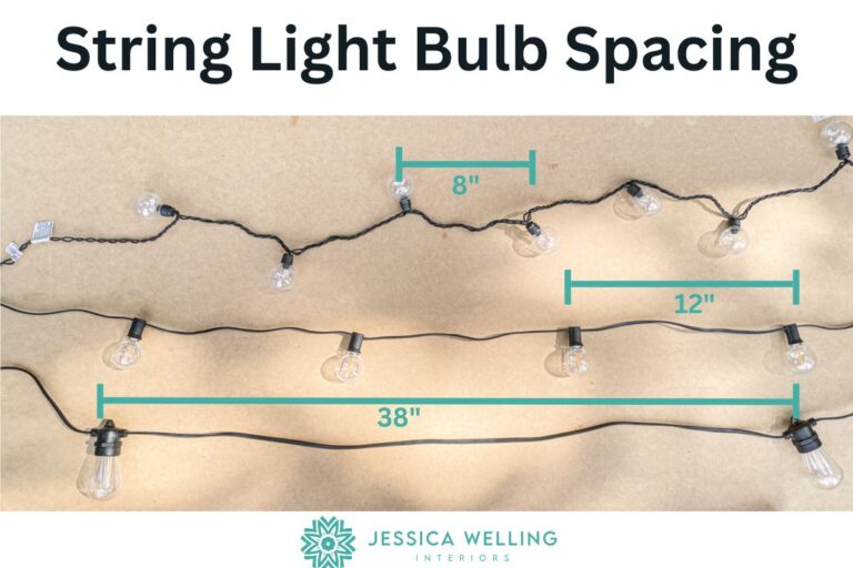 The Best String Lights Tested Reviewed For 2024 Jessica Welling   String Light Spacing 768x512 