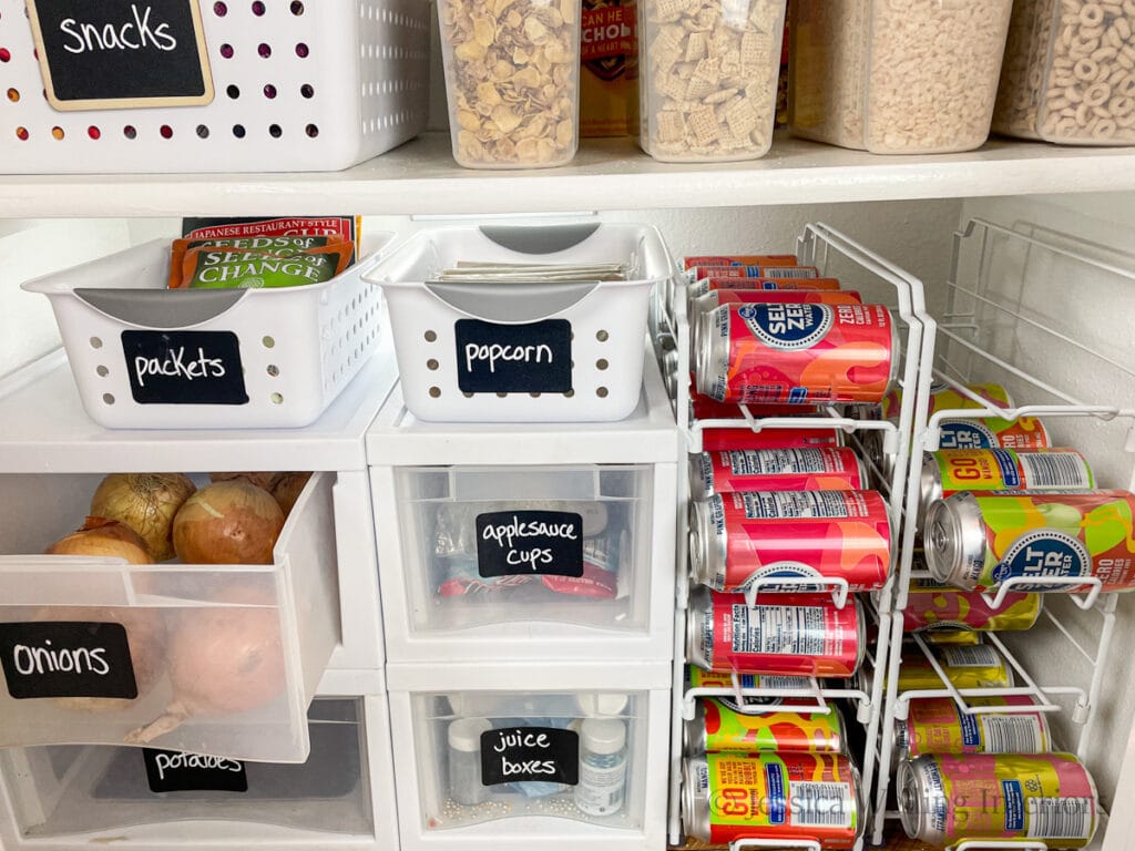 How to Organize a Pantry with Deep Shelves 