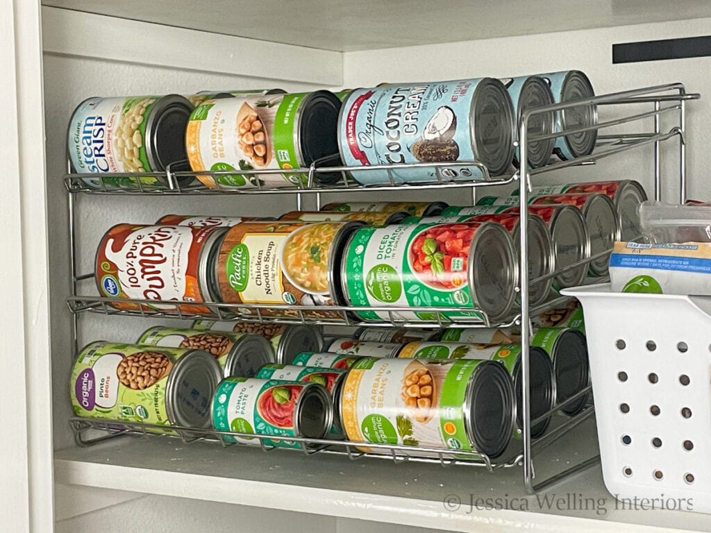 Need help with pantry organization. It's very deep, and I feel like I can  see things. Wondering if I should remove a shelf so I could make the spaces  bigger? : r/organization