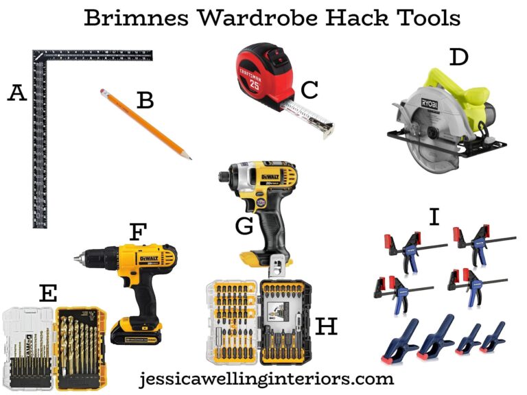 Ikea Brimnes Wardrobe Hack Adding Shelves Jessica Welling Interiors