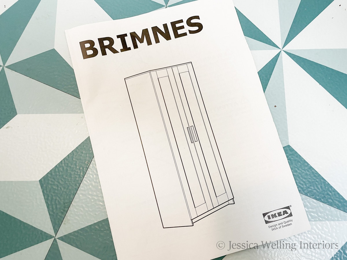 Ikea Brimnes Wardrobe Hack Adding Shelves Jessica Welling Interiors