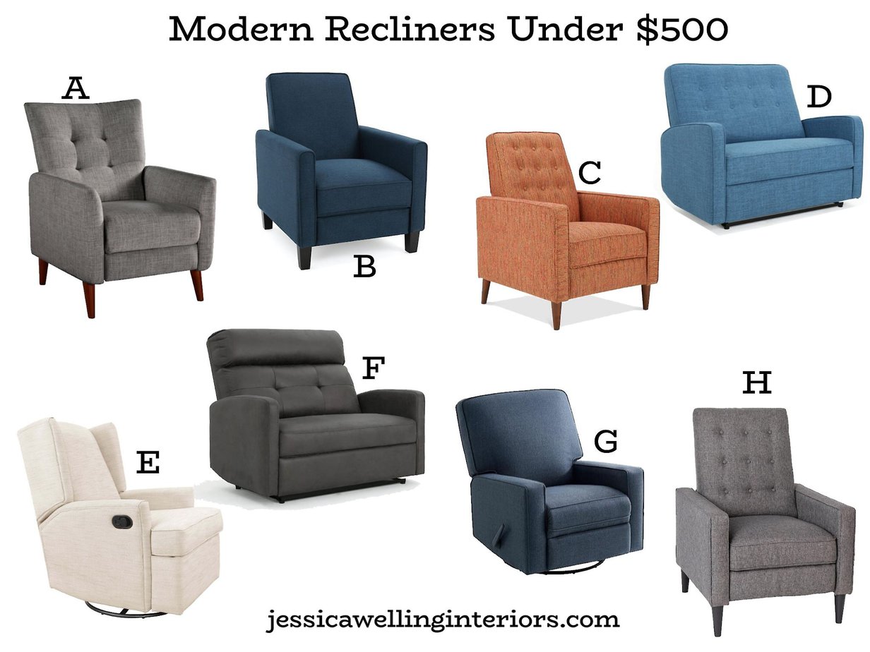 50 Modern Recliners That Aren't Hideous (2025) - Jessica Welling Interiors