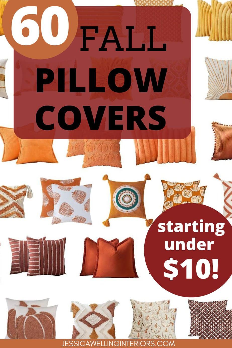 60 Boho Pillow Covers for Fall 2025 - Jessica Welling Interiors